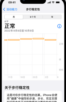 南昌iPhone手机维修如何在iPhone开启'步行稳定性通知'